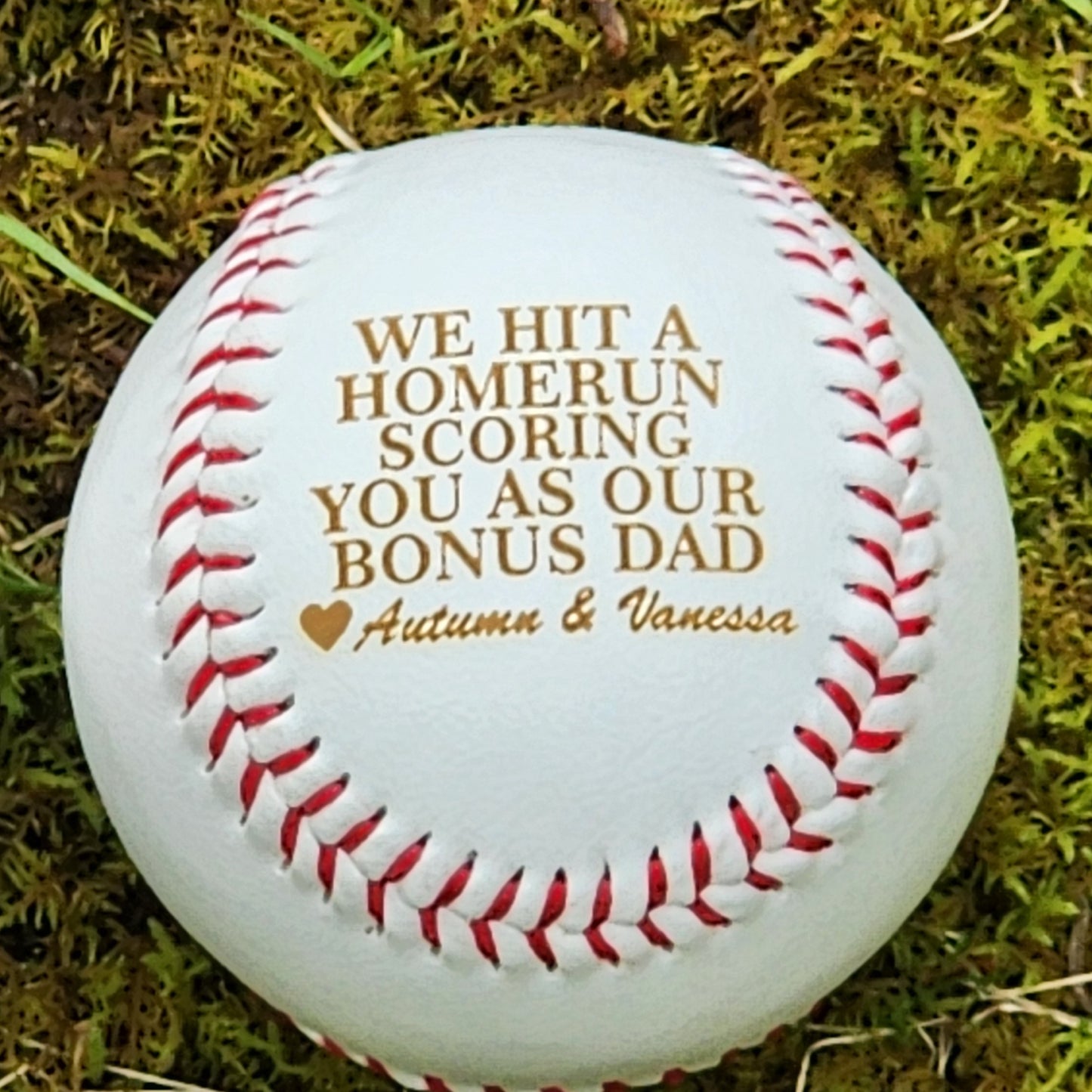 Custom Baseball Gift For your Stepdad Dad Personalized Father's Day Gift Perfect Bonus Dad gift from stepson or stepdaughter