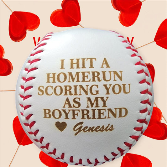 Custom Baseball Gift For your Boyfriend Personalized Valentines Day Gift Perfect boyfriend gift for men Him