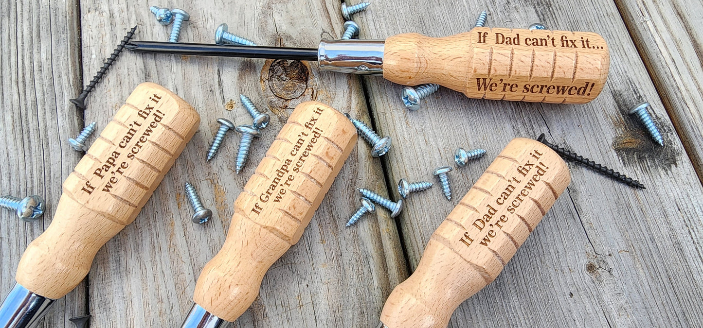 Wood Screwdriver Blank