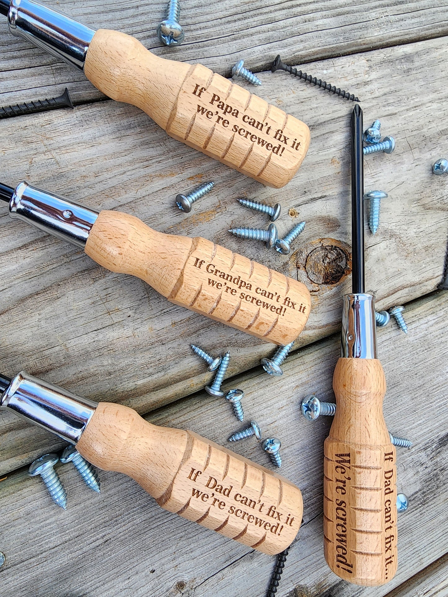 Wood Screwdriver Blank