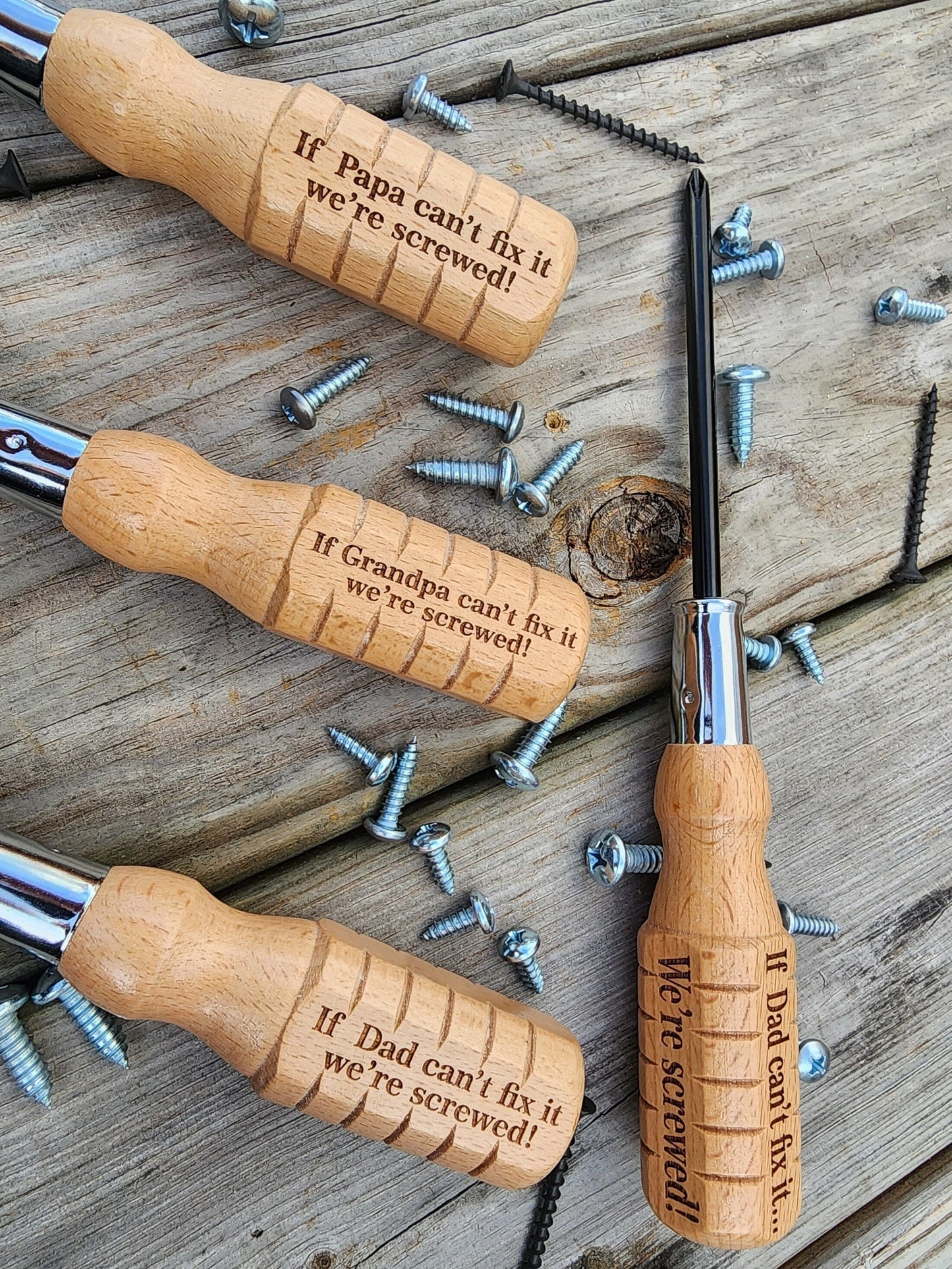 Wood Screwdriver Blank